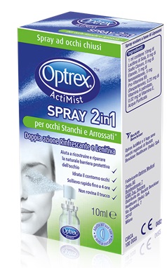 SPRAY OCULARE OPTREX ACTIMIST 2IN1 OCCHI STANCHI E ARROSSATI 1 PEZZO - Pharmaleader