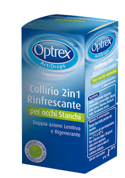GOCCE OCULARI OPTREX ACTIDROPS 2IN1 RINFRESCANTE OCCHI STANCHI 1 PEZZO - Pharmaleader