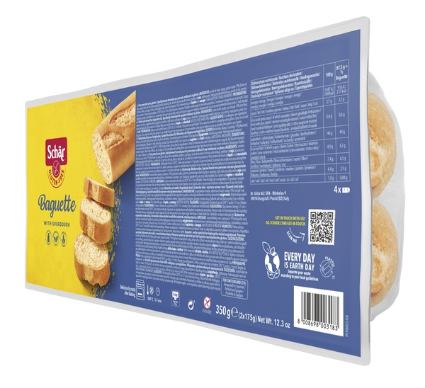 SCHAR BAGUETTE SENZA LATTOSIO 2 X 175 G - Pharmaleader