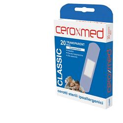CEROXMED CLASSIC TRASPARENTI 7,2 CM X 1,9 CM 20 CEROTTI MEDI - Pharmaleader