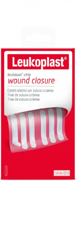 CEROTTO PER SUTURA LEUKOSAN STRIP 6X38MM 2 BUSTE X 6 CEROTTI - Pharmaleader