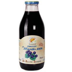 SUCCO PURO MIRTILLI SELVATICI 500 ML - Pharmaleader