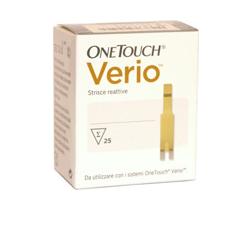 STRISCE MISURAZIONE GLICEMIA ONETOUCH VERIO 25 PEZZI - Pharmaleader