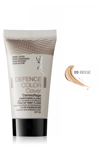 DEFENCE COLOR COVER FONDOTINTA FLUIDO 03 BEIGE 30 ML - Pharmaleader