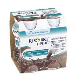 RESOURCE HP/HC CIOCCOLATO 4 BOTTIGLIE 200 ML - Pharmaleader