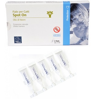 PROTECTION SPOTON GATTO 5 X 2 ML - Pharmaleader