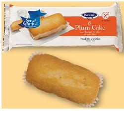 BONONIA PLUMCAKE CON FARINA DI RISO SENZA GLUTINE 6 X 36 G - Pharmaleader