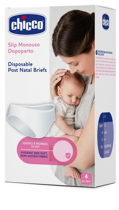 CHICCO MAMMA DONNA SLIP TESSUTO NON TESSUTO MISURA 4 4 PEZZI - Pharmaleader