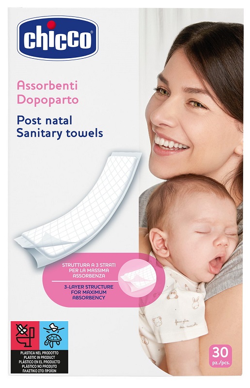 CHICCO ASSORBENTI PROTECTION POSTPARTO 30 PEZZI - Pharmaleader