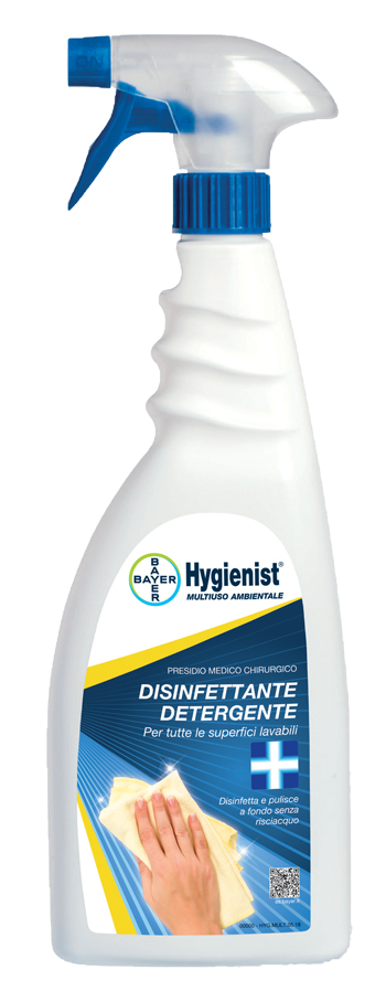 HYGIENIST MULTIUSO AMBIENTALE DISINFETTANTE DETERGENTE 750 ML - Pharmaleader