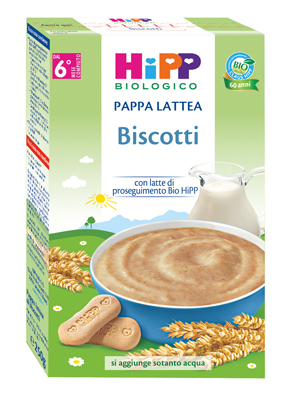 HIPP BIO PAPPA LATTEA BISCOTTI 250 G - Pharmaleader