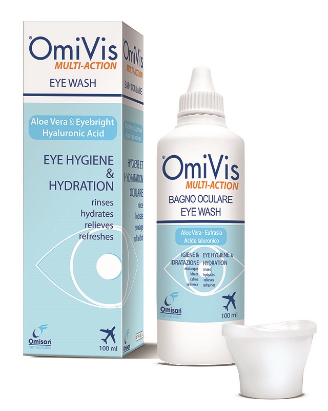 OMIVIS BAGNO OCULARE FLACONE 100 ML - Pharmaleader