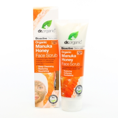 DR ORGANIC MANUKA HONEY FACE SCRUB 125 ML - Pharmaleader
