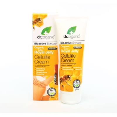 DR ORGANIC ROYAL JELLY PAPPA REALE CELLULITE CREAM CREMA ANTICELLULITE 200 ML - Pharmaleader