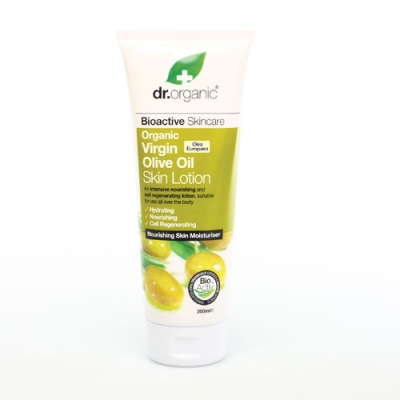 DR ORGANIC VIRGIN OLIVE OIL OLIO DI OLIVA SKIN LOTION LOZIONE CORPO 200 ML - Pharmaleader