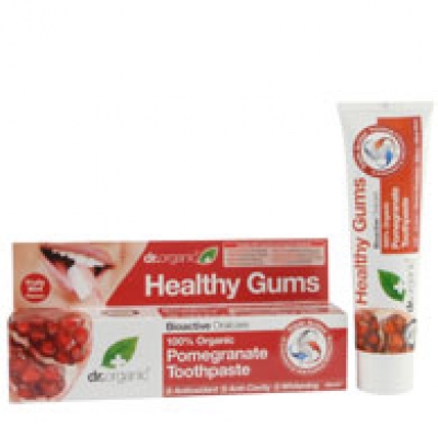 DR ORGANIC POMEGRANATE MELOGRANO TOOTHPASTE DENTIFRICIO 100 ML - Pharmaleader
