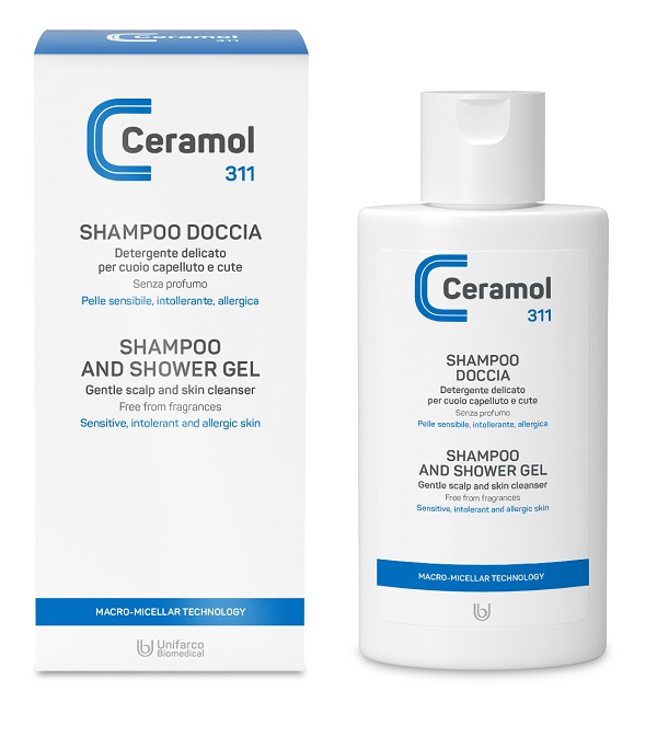 CERAMOL SHAMPOO DOCCIA 200 ML - Pharmaleader