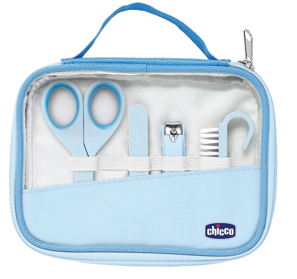 CHICCO SET UNGHIE BAMBINO AZZURRO-VERDE - Pharmaleader