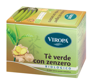 VIROPA TE' VERDE&ZENZERO BIO 15 FILTRI - Pharmaleader