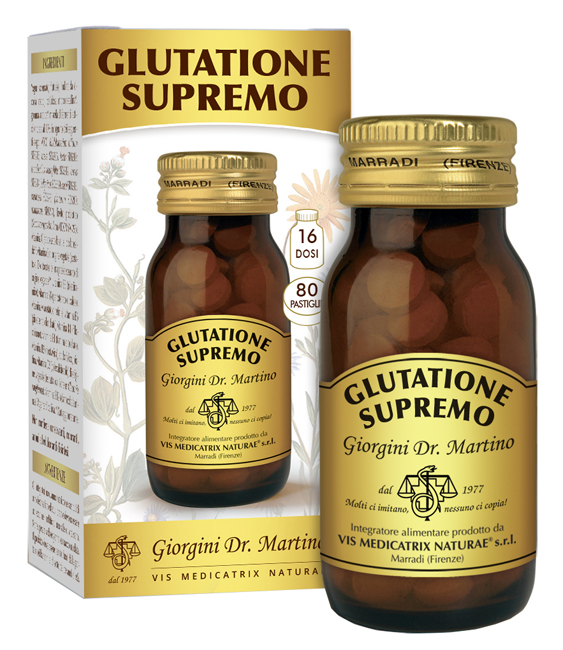 GLUTATIONE SUPREMO 80 PASTIGLIE - Pharmaleader