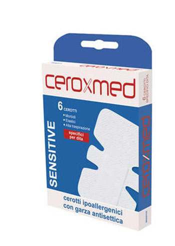 CEROTTO CEROXMED SENSITIVE FLEX SPECIFICO DITA 6 PEZZI - Pharmaleader