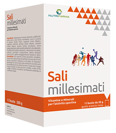 SALI MILLESIMATI 25 BUSTINE 20 G - Pharmaleader