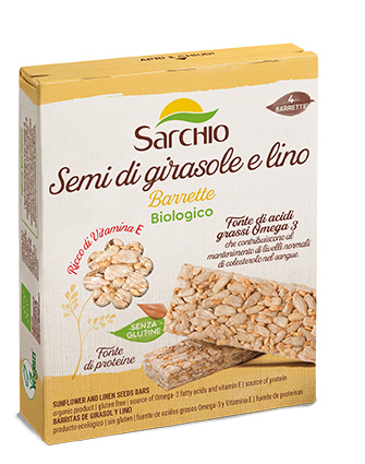 BARRETTE SEMI DI GIRASOLE/LINO 4X20 G - Pharmaleader