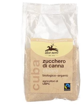 ZUCCHERO DI CANNA CHIARO BIO CUBA FAIRTRADE 500 G - Pharmaleader