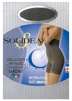 SILVER WAVE HIGH WAIST SHORT PANTALONCINO VITA ALTA NOISETTE 4L - Pharmaleader
