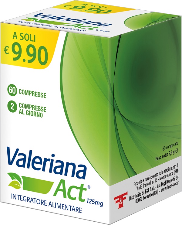 VALERIANA ACT 60 COMPRESSE - Pharmaleader