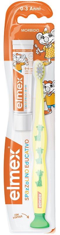 ELMEX SPAZZOLINO BIMBI EDUCATIVO NEW 0-3 ANNI - Pharmaleader