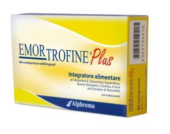 EMORTROFINE PLUS 40 COMPRESSE SUBLINGUALI - Pharmaleader