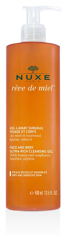 NUXE REVE DE MIEL GEL DETERGENTE VISO E CORPO 400 ML - Pharmaleader