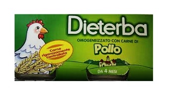 DIETERBA OMOGENEIZZATO POLLO 3 PEZZI 80 G - Pharmaleader