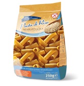 PIACERI MEDITERRANEI PASTA RISO RIGATONI 250 G - Pharmaleader