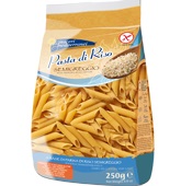 PIACERI MEDITERRANEI PASTA RISO PENNE RIGATE 250 G - Pharmaleader