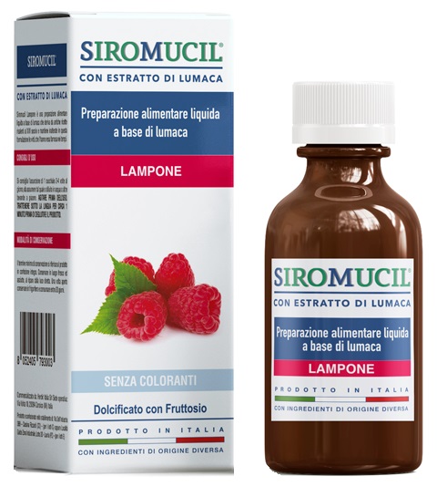SIROMUCIL PREPARATO ALIMENTARE CON ESTRATTO DI LUMACA AL LAMPONE 150 ML - Pharmaleader