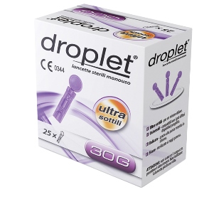 LANCETTE PUNGIDITO DROPLET GAUGE 30 25 PEZZI - Pharmaleader