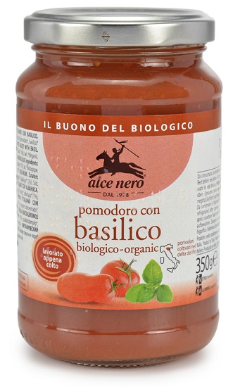 POMODORO CON BASILICO BIO 350 G - Pharmaleader