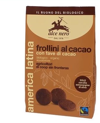 FROLLINI CACAO CON FAVE BIO FAIRTRADE 250 G - Pharmaleader