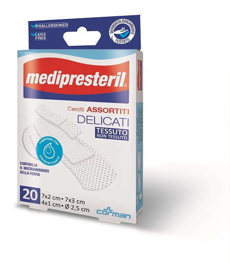 CEROTTO IN STRISCIA MEDIPRESTERIL DELICATO TNT 50X6CM - Pharmaleader