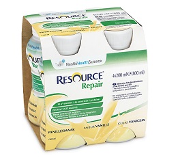 RESOURCE REPAIR VANIGLIA 4 BOTTIGLIE 200 ML - Pharmaleader