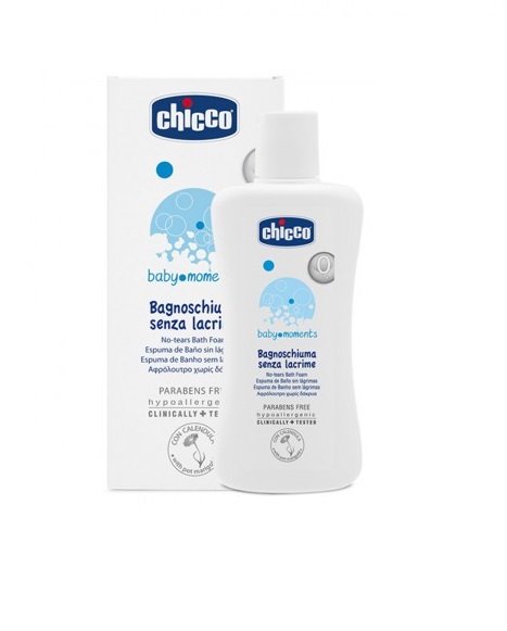 CHICCO COSMETICI BABY MOMENTS BAGNOSCHIUMA 200 ML - Pharmaleader