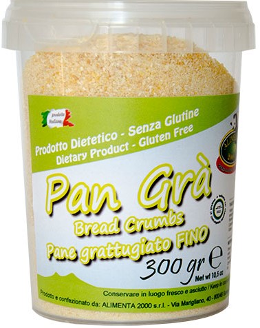 PAN GRA' PANE GRATTUGIATO FINO FRESELLE DEL VESUVIO 300 G - Pharmaleader