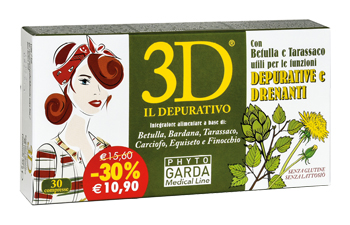 3D IL DEPURATIVO 30 COMPRESSE - Pharmaleader