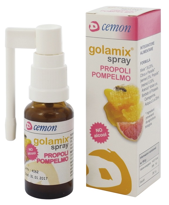 GOLAMIX SPRAY - PROPOLI POMPELMO 20 ML - Pharmaleader