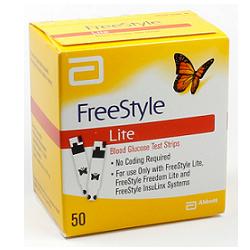 STRISCE MISURAZIONE GLICEMIA FREESTYLE LITE 50 PEZZI - Pharmaleader