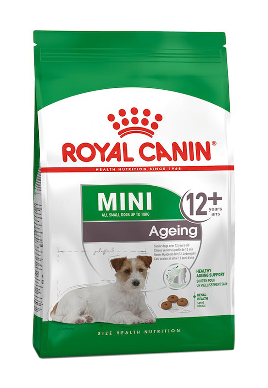 SIZE HEALTH NUTRITION MINI AGEING 12+ 1,5 KG - Pharmaleader