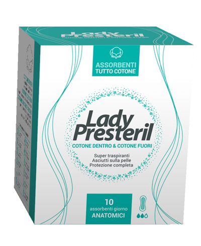 LADY PRESTERIL ANATOMICO POCKET 10 PEZZI - Pharmaleader
