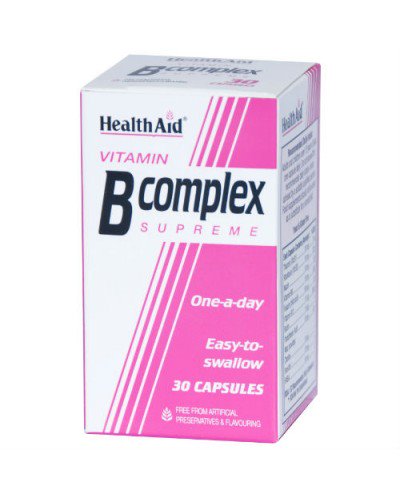 VITAMINA B COMPLEX SUPREME 30 CAPSULE - Pharmaleader